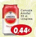 Oferta de Amstel - Cerveza por 0,44€ en Supermercados Piedra