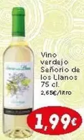 Oferta de Señorío de los Llanos - Vino Verdejo por 1,99€ en Supermercados Piedra