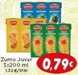Oferta de Juver - Zumo por 0,79€ en Supermercados Piedra