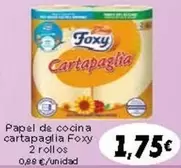 Oferta de Foxy - Papel De Cocina Cartapaglia por 1,75€ en Supermercados Piedra