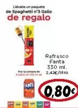 Oferta de Gallo - Llévate Un Paquete De Spaghetti De Regalo Refresco Fanta por 0,8€ en Supermercados Piedra
