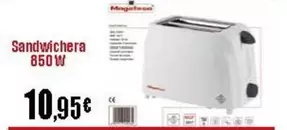Oferta de Sandwichera por 10,95€ en Supermercados Piedra