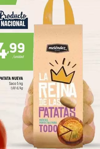 Oferta de Reina - Patata por 4,99€ en Coviran