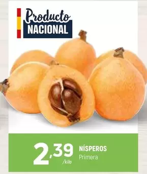 Oferta de Nísperos por 2,39€ en Coviran