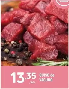 Oferta de Guiso De Vacuno por 13,35€ en Coviran