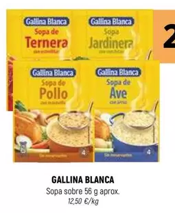 Oferta de Gallina Blanca - Sopa Sobre por 2€ en Coviran
