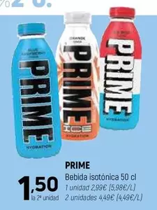Oferta de Prime - Bebida Isotónica por 2,99€ en Coviran
