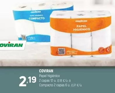 Oferta de Coviran - Papel Higienico por 2,19€ en Coviran