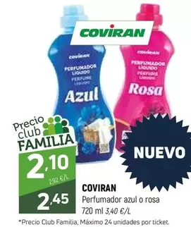Oferta de Coviran - Perfumador Azul O Rosa por 2,45€ en Coviran