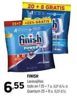 Oferta de Finish - Lavavajillas Todo En 1 por 6,55€ en Coviran