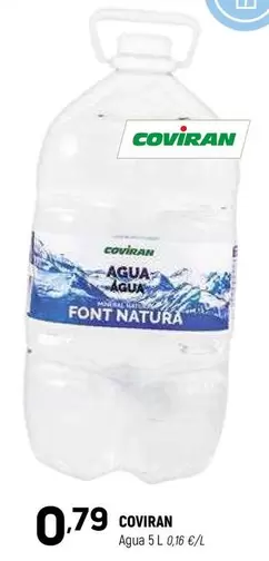 Oferta de Coviran - Agua por 0,79€ en Coviran