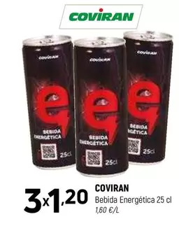 Oferta de Coviran - Bebida Energética por 1,2€ en Coviran