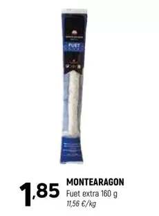 Oferta de Montearagon - Fuet Extra por 1,85€ en Coviran