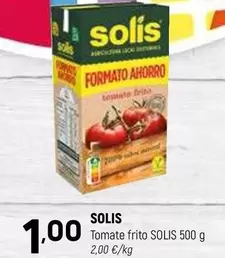 Oferta de Solís - Tomate Frito por 1€ en Coviran