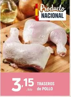 Oferta de Traseros De Pollo por 3,15€ en Coviran