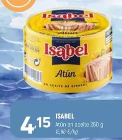 Oferta de Isabel - Atún En Aceite por 4,15€ en Coviran