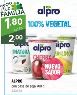 Oferta de Alpro - Con Base De Soja por 1,8€ en Coviran