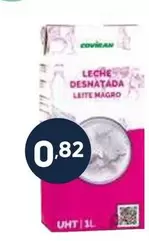 Oferta de Coviran - Leche Desnatada por 0,82€ en Coviran