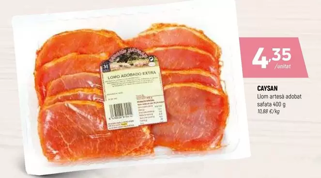 Oferta de Caysan - Llom Artesana Adobat Safata por 4,35€ en Coviran