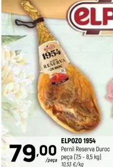 Oferta de Elpozo - 1954 Pernil Reserva Duroc por 79€ en Coviran