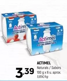 Oferta de Actimel - Naturals por 3,39€ en Coviran