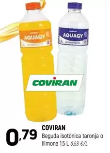 Oferta de Coviran - Beguda Isotónica Taronja O Llimona por 0,79€ en Coviran