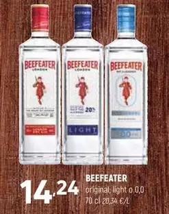 Oferta de Beefeater - Original, Light O 0.0 por 14,24€ en Coviran