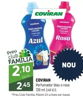 Oferta de Coviran - Perfumador Blau O Rosa por 2,45€ en Coviran