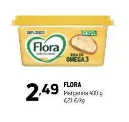 Oferta de Flora - Margarina por 2,49€ en Coviran