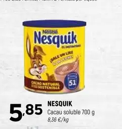 Oferta de Nestlé - Nesquik Cacau Soluble por 5,85€ en Coviran