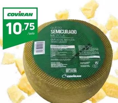 Oferta de Coviran - Queso Semicurado por 10,75€ en Coviran