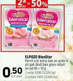 Oferta de Elpozo - Bienstar por 0,5€ en Coviran