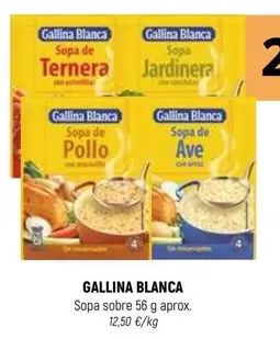 Oferta de Gallina Blanca - Sopa Sobre por 2€ en Coviran
