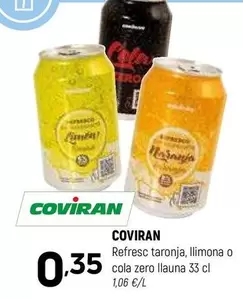 Oferta de Coviran - Refresc Taronja por 0,35€ en Coviran