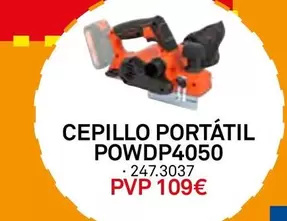 Oferta de Power Plus - Cepillo Portatil POWDP4050  por 109€ en Bricoking
