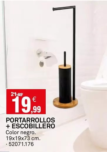 Oferta de Portarrollos + Escobillero por 19,99€ en Bricoking