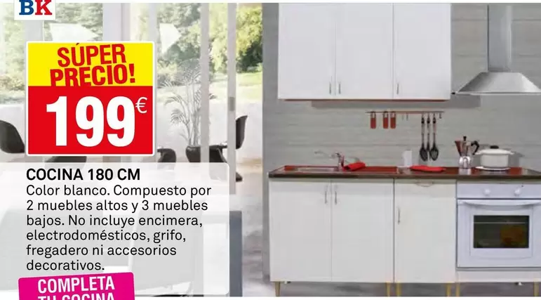 Oferta de Cocina por 199€ en Bricoking