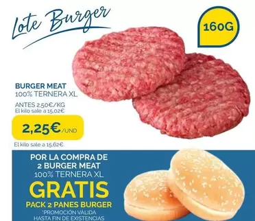 Oferta de Burger Meat por 2,25€ en Supermercados La Despensa