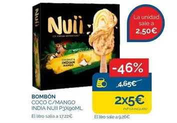 Oferta de Mango - Bombon Coco C/ India Nuii por 2,5€ en Supermercados La Despensa