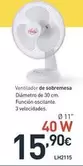 Oferta de Ventilador De Sobremesa por 15,9€ en Mi Bricolaje