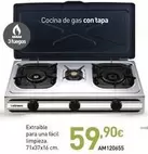 Oferta de Cocina De Gas Con Tapa por 59,9€ en Mi Bricolaje
