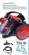 Oferta de Aspiradoras Clase A Erp 2 por 45€ en Mi Bricolaje