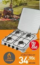 Oferta de Plancha De Gas  por 34,9€ en Mi Bricolaje