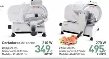 Oferta de Cortadora De Carne por 349€ en Mi Bricolaje