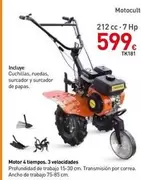 Oferta de HP - Motor 4 Tiempos 3 velocidades por 599€ en Mi Bricolaje