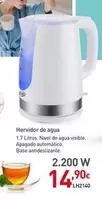 Oferta de Hervidor De Agua por 14,9€ en Mi Bricolaje