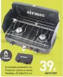 Oferta de Airmec - Placa De Gas por 39€ en Mi Bricolaje