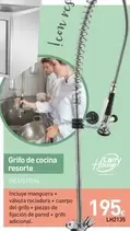 Oferta de Grifo De Cocina Resorte por 195€ en Mi Bricolaje