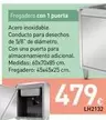 Oferta de Fregadoro Con 1 Puerta por 479€ en Mi Bricolaje