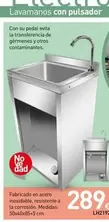 Oferta de Fabricado En Acero Inoxidable, Resistente À La Corccion por 289€ en Mi Bricolaje